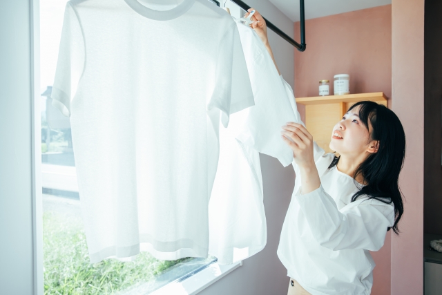 部屋干し