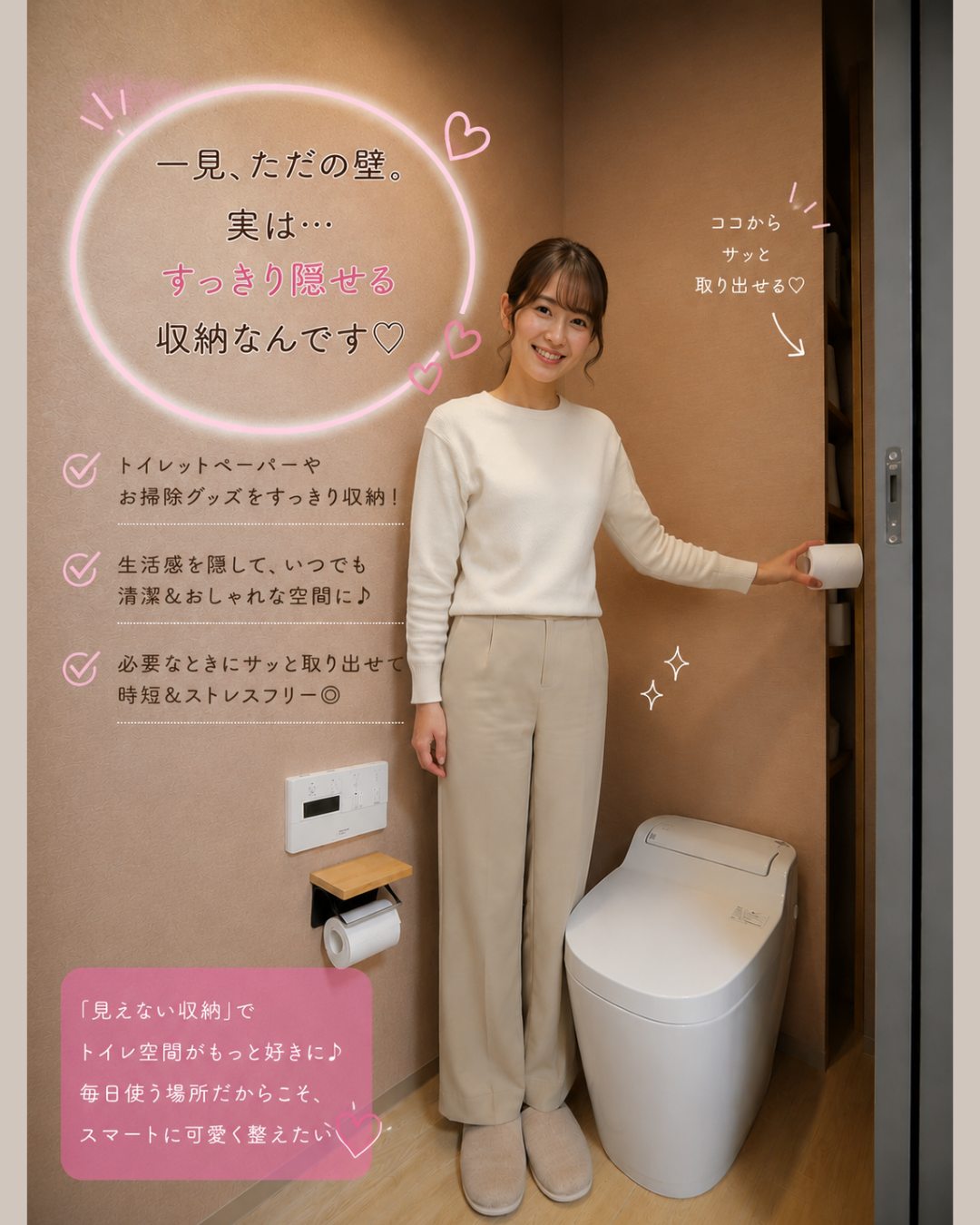 トイレ収納