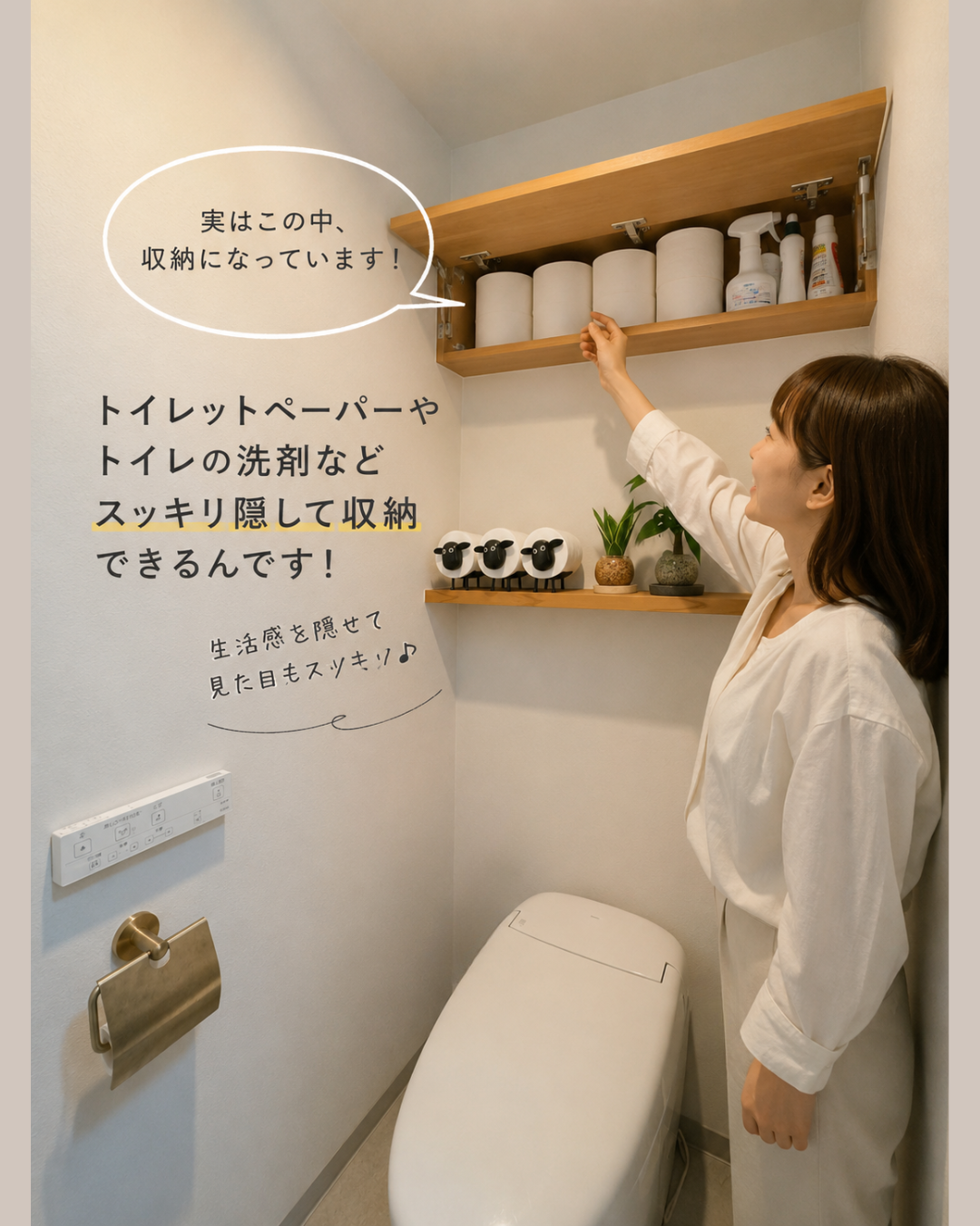 トイレ収納