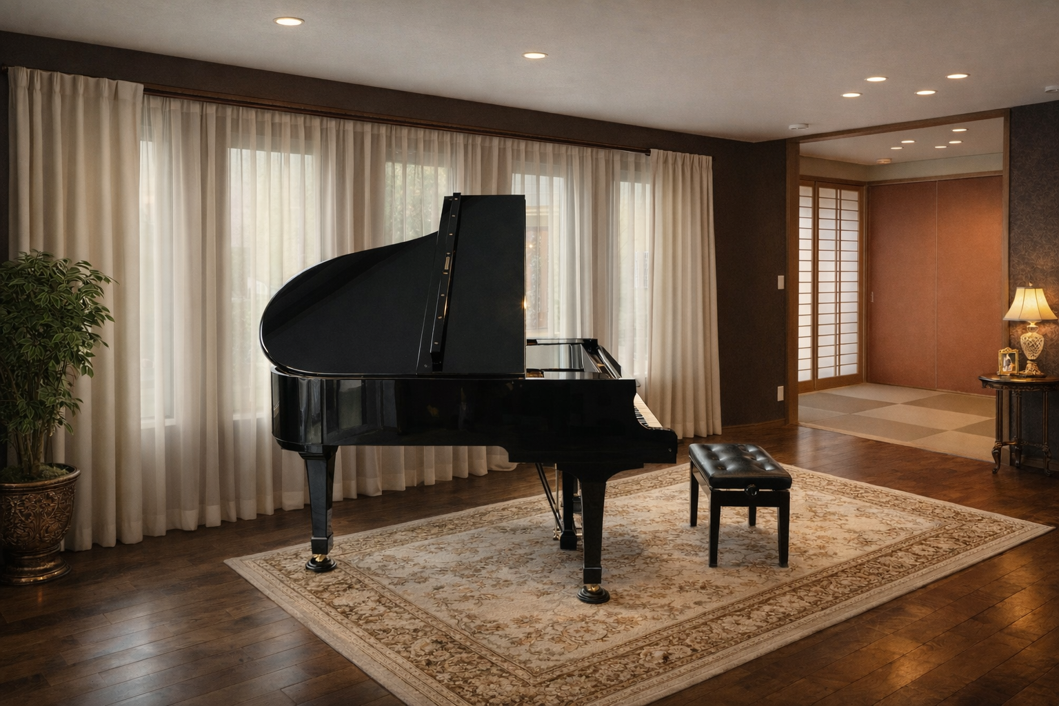 グランドピアノ