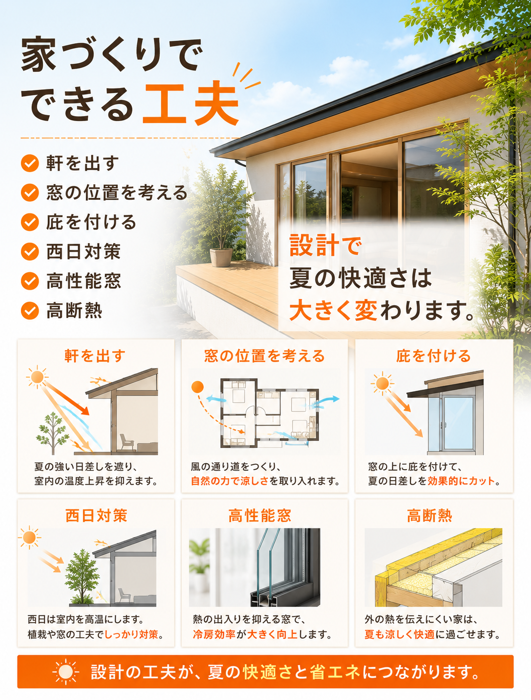 夏の暑さ対策