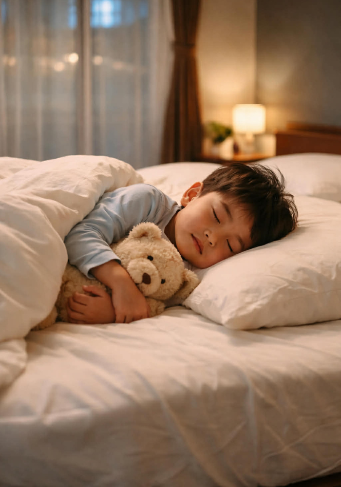 眠る赤ちゃんイメージ