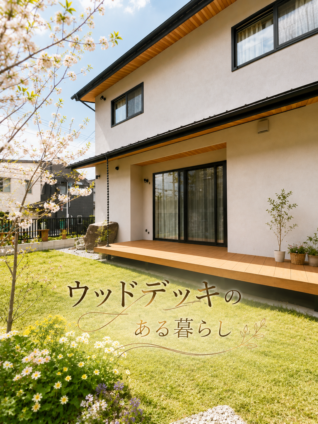 ウッドデッキ