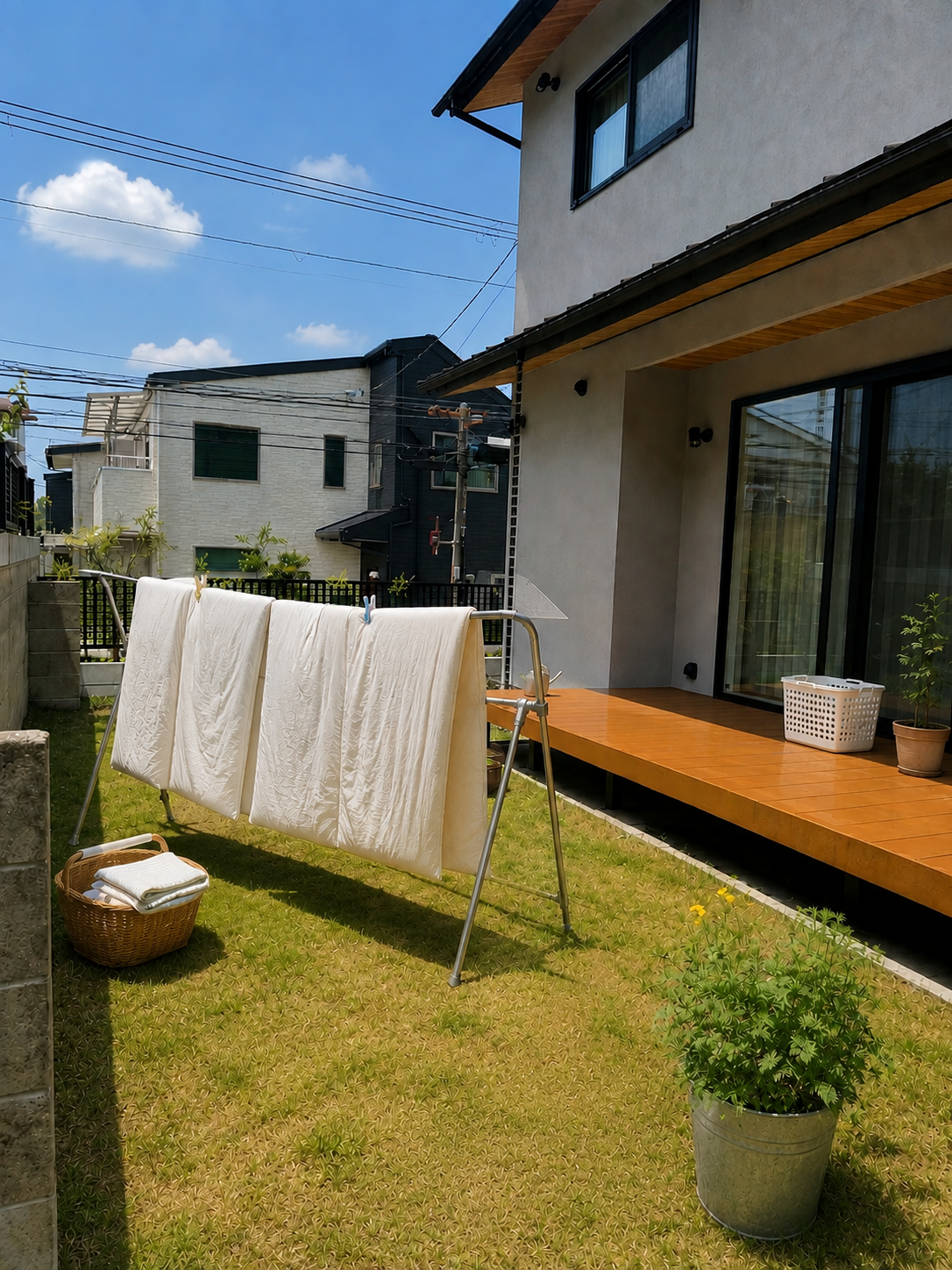 ウッドデッキ