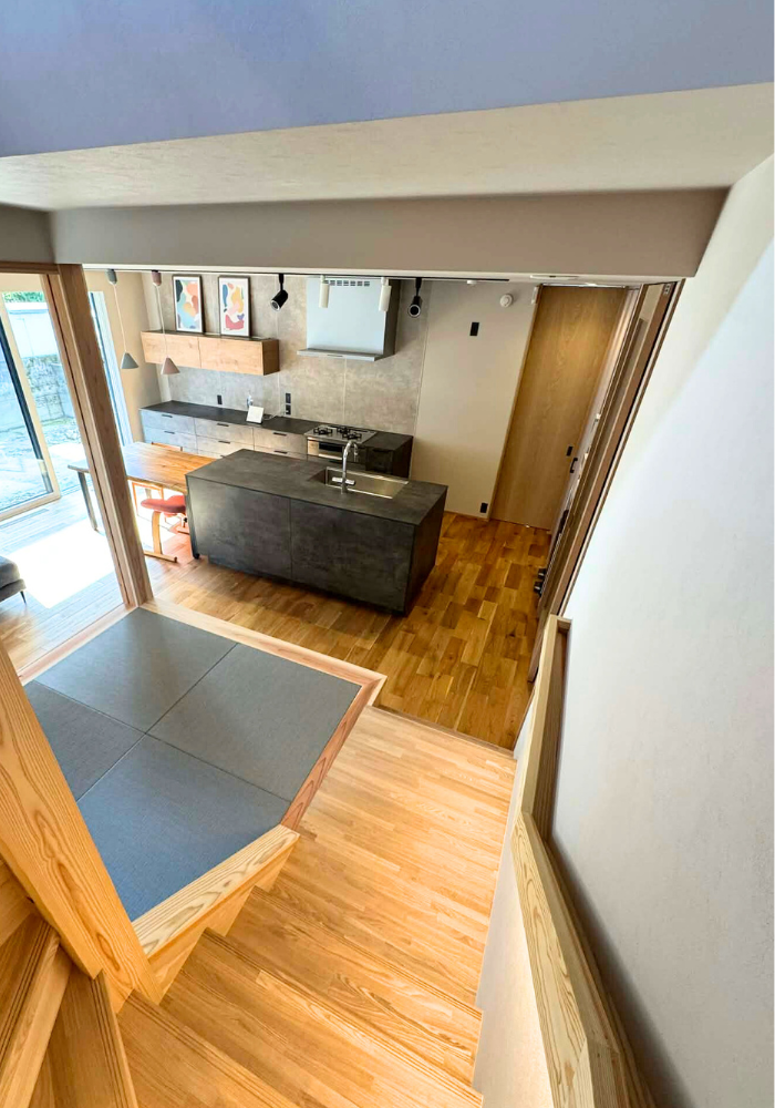 小上がりの畳の間