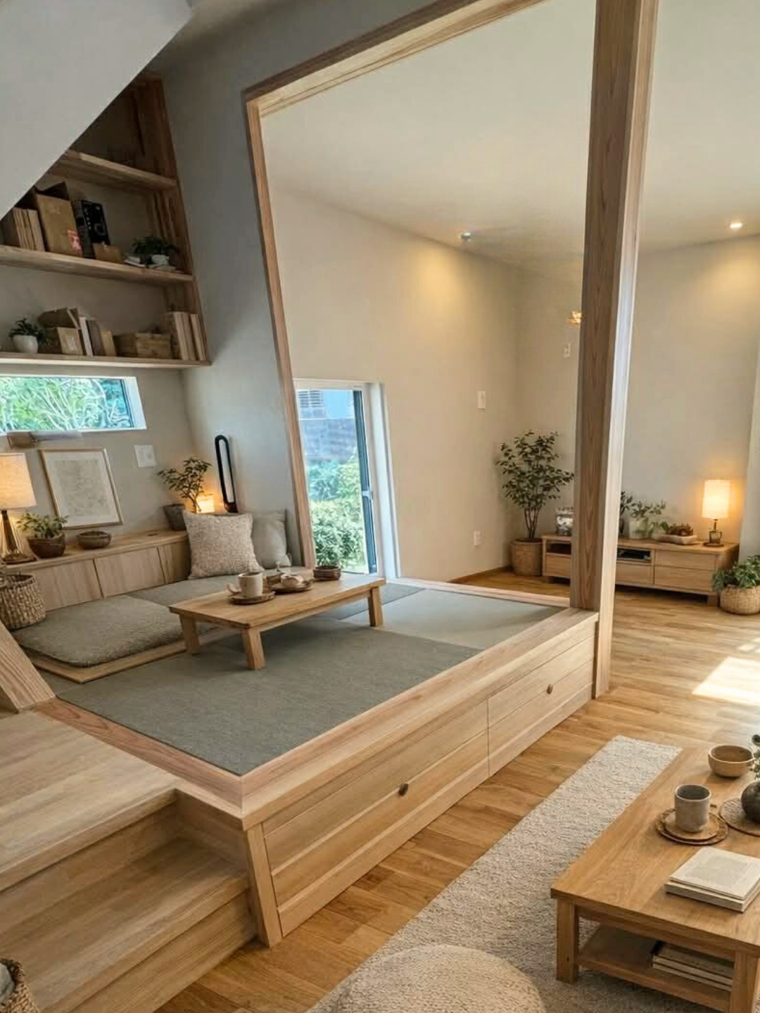 小上がりの畳の間