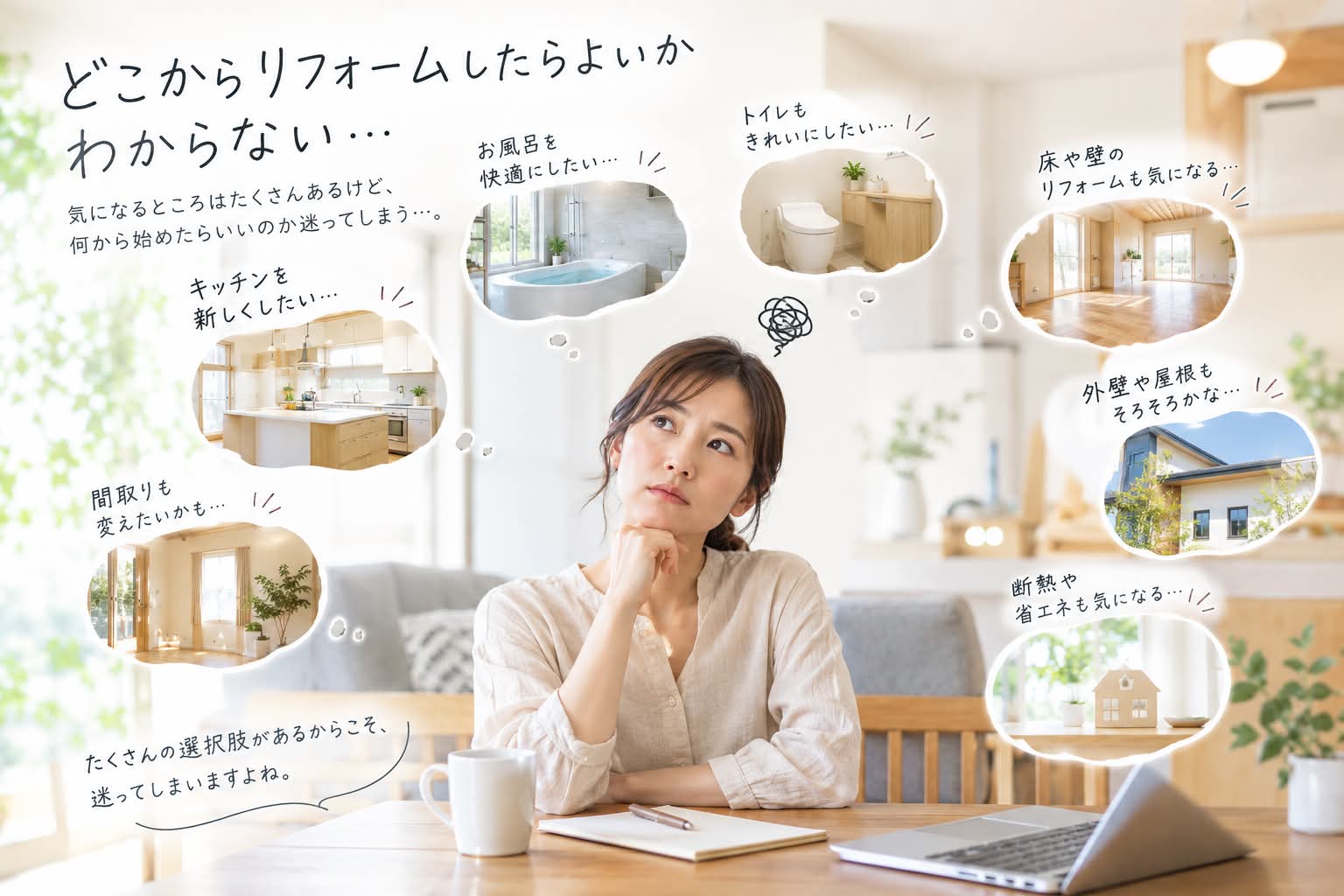 リフォーム迷い中