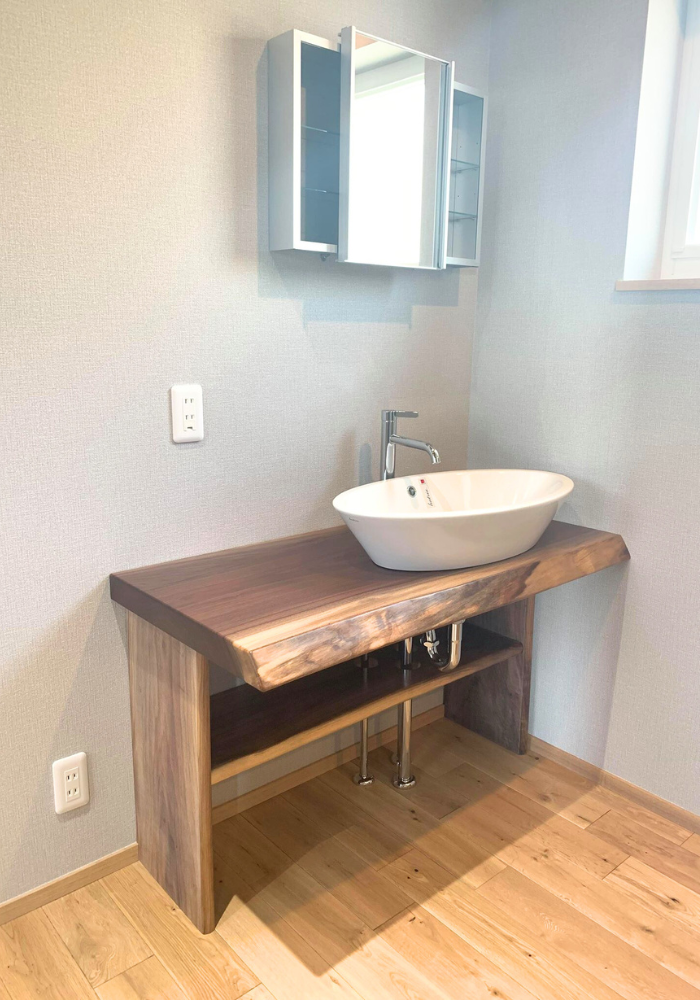 造作洗面化粧台