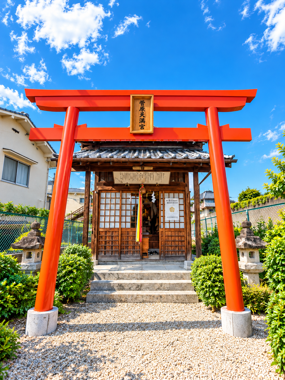 菅原天満宮の鳥居